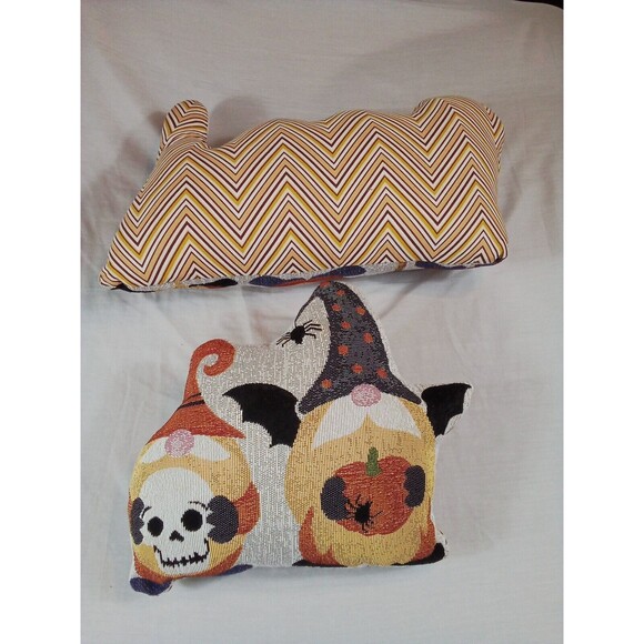 Halloween Gnome Pillows Set Of Two - Picture 8 of 16